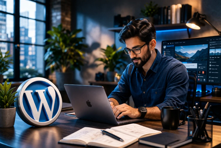 Professional website design and creative direction